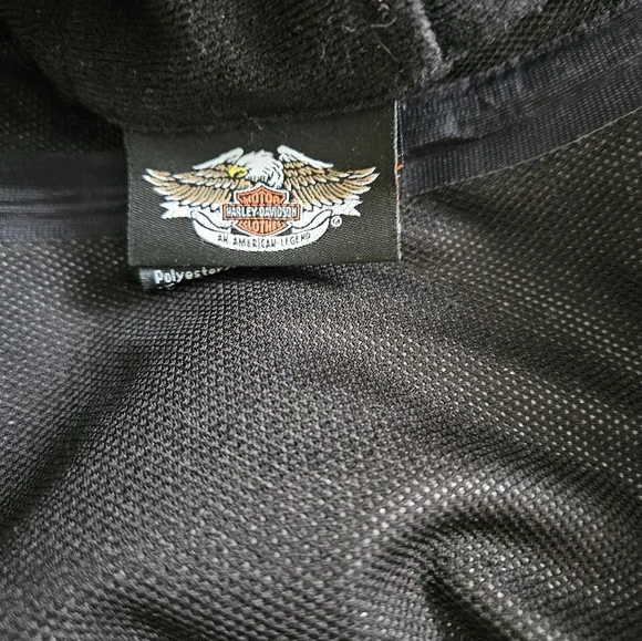 Harley Davidson full zip fleece hooded womens jacket - Picture 4 of 4